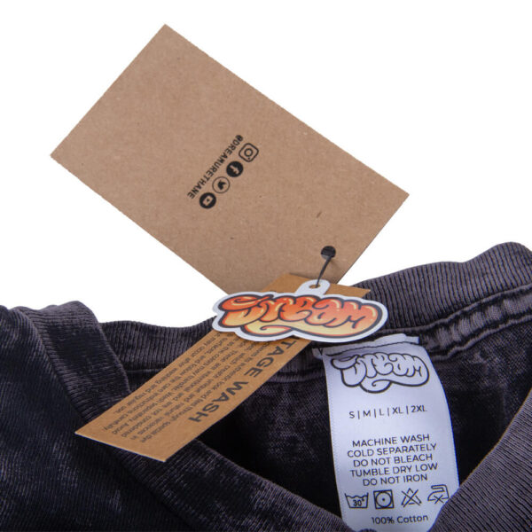 Dream Sleep T-Shirt Black Cloud with Tags