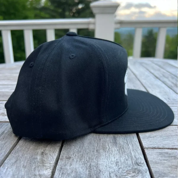 Dream Logo 5 Panel Cotton Twill Cap front view