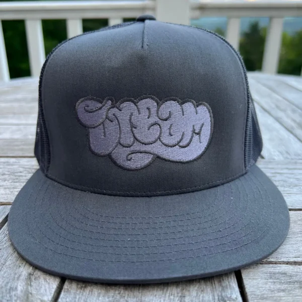 Dream Logo Trucker Cap Charcoal Grey
