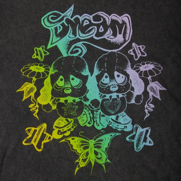 Dream Puppies Vintage Black T-Shirt