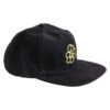 Dream Daisy Black Corduroy Hat