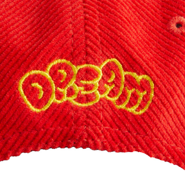 Dream Daisy Orange Corduroy Hat