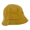 Dream Vintage Washed Bucket Hat in Yellow Side View