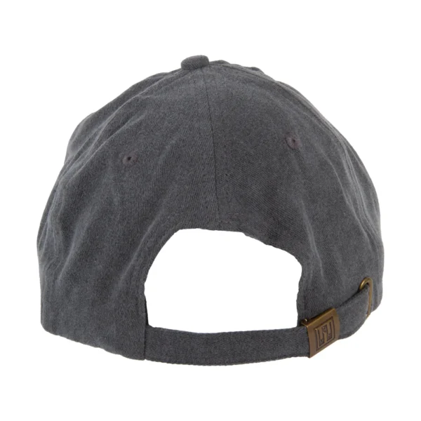 Dream Vintage Washed Classic Dad Hat in Black Back View