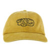 Dream Vintage Washed Classic Dad Hat in Yellow Front View