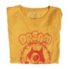 LUV T-Shirt - Mustard Folded