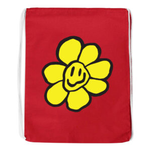 Daisy Drawstring Bag Cinch Pack Flat