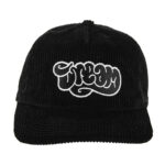 Dream Logo Corduroy Hat - Black