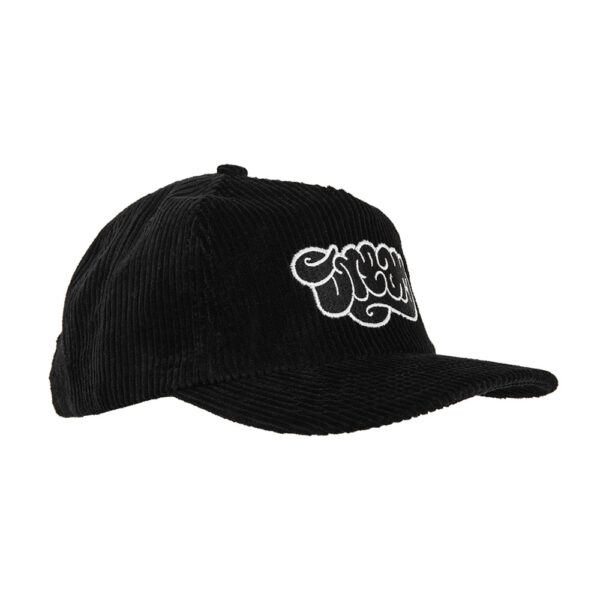 Dream Logo Corduroy Hat - Black