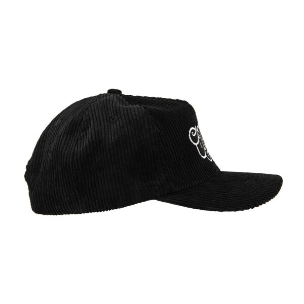Dream Logo Corduroy Hat - Black