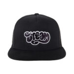 Dream Black & White Logo Trucker Hat - Black
