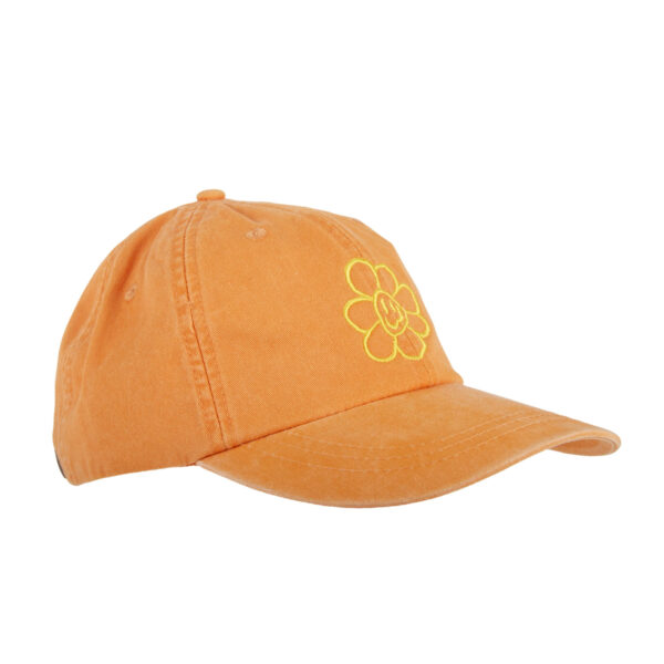Dream Daisy Dad Hat - Orange