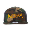 Dream Rider Army Camo/ Black Trucker Cap